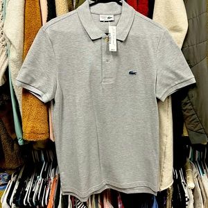 Mens Lacoste polo. New with tags